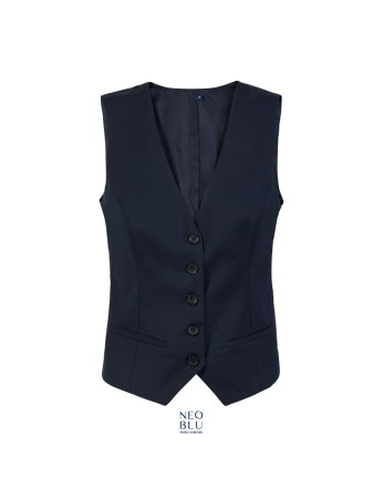 Γιλέκο κοστουμιού - Max women 03167 μπλε σκούρο